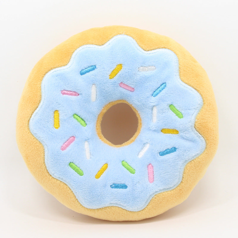 Soft Plush Dog Toy for Interactive Squeaky Indoor Play