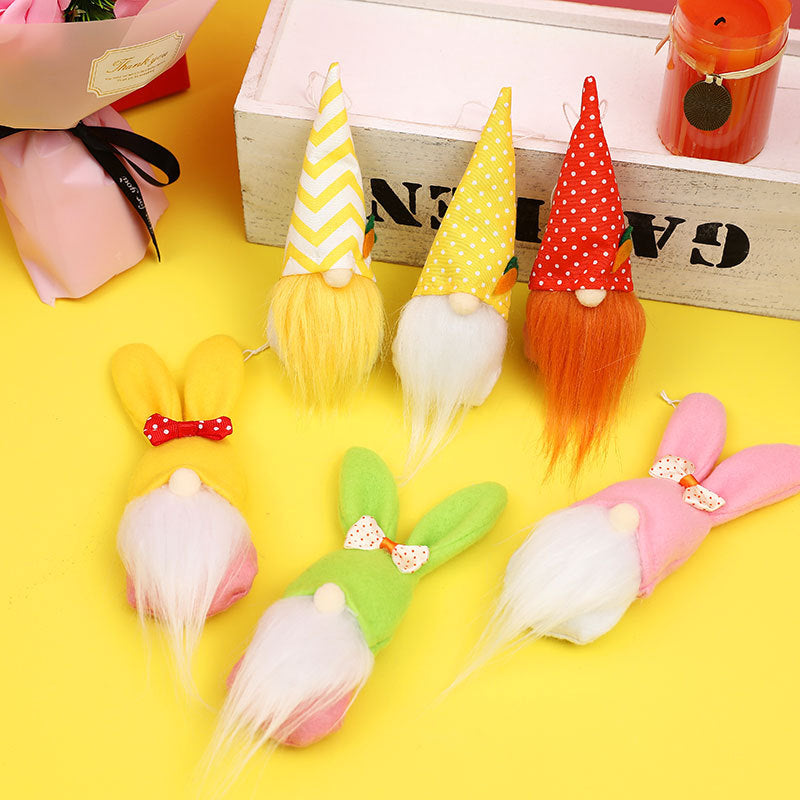 Easter Rabbit Gnome Ornaments for Whimsical Spring Decor