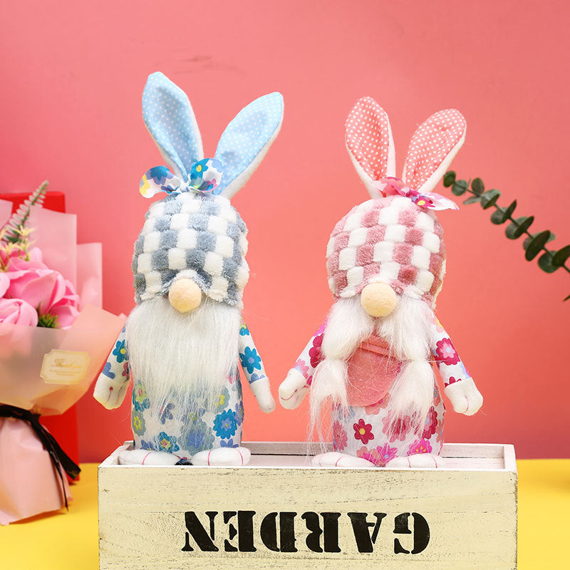 Easter Rabbit Gnome Decorations for Cheerful Displays