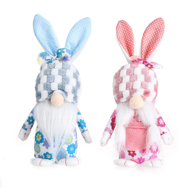 Easter Rabbit Gnome Decorations for Cheerful Displays