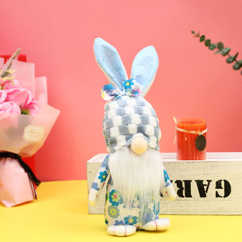 Easter Rabbit Gnome Decorations for Cheerful Displays