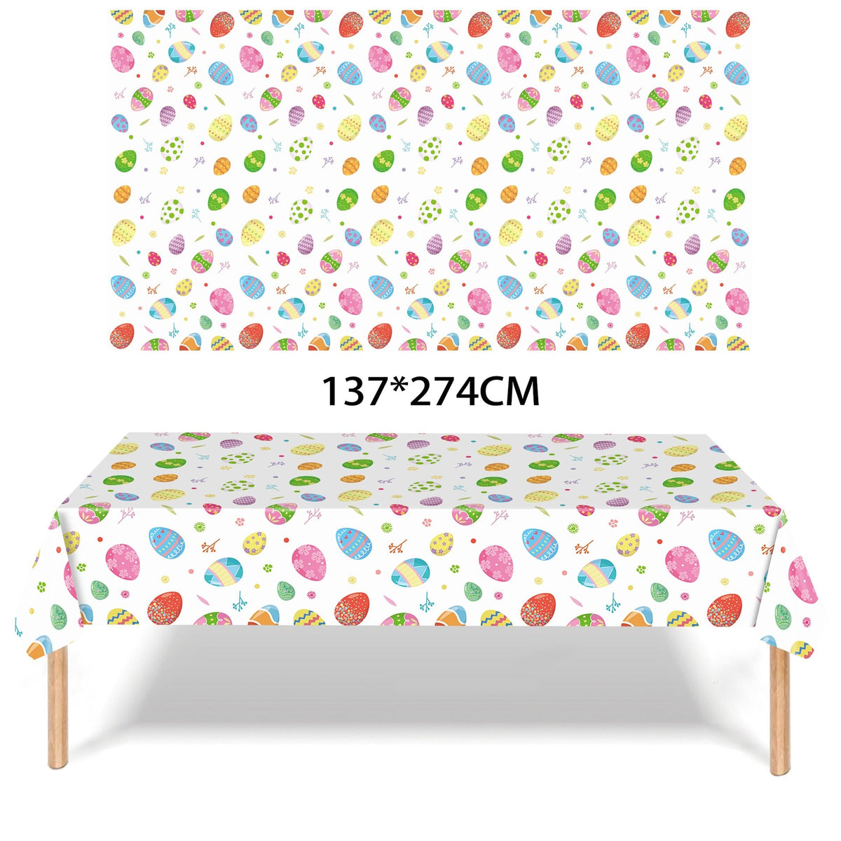 Easter Egg Tablecloth for Instant Festive Table Styling
