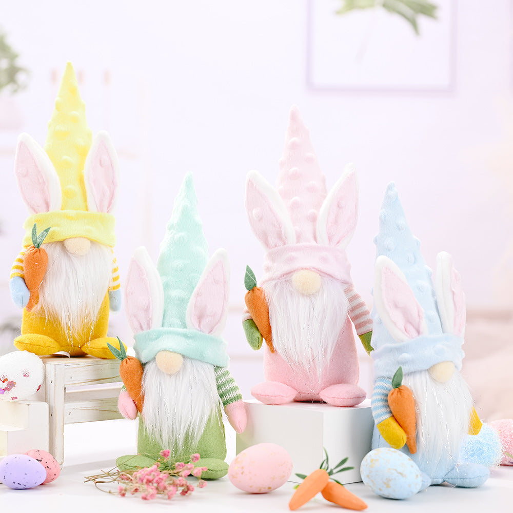 Easter Gnome Decoration for Whimsical Spring Displays