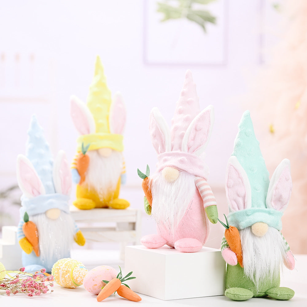 Easter Gnome Decoration for Whimsical Spring Displays
