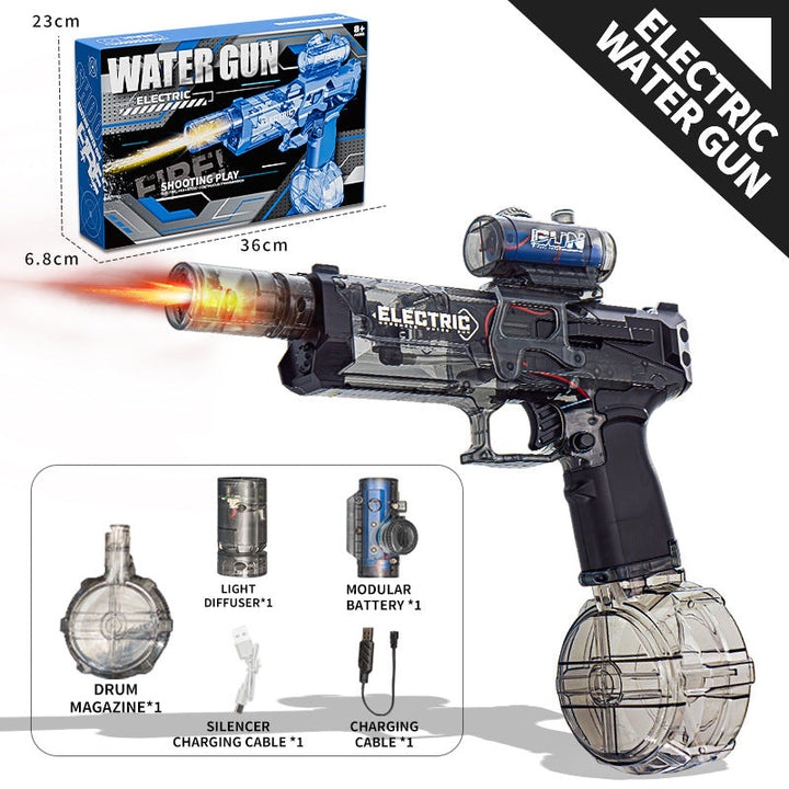 Electric Water Gun With Continuous High-Speed Spray