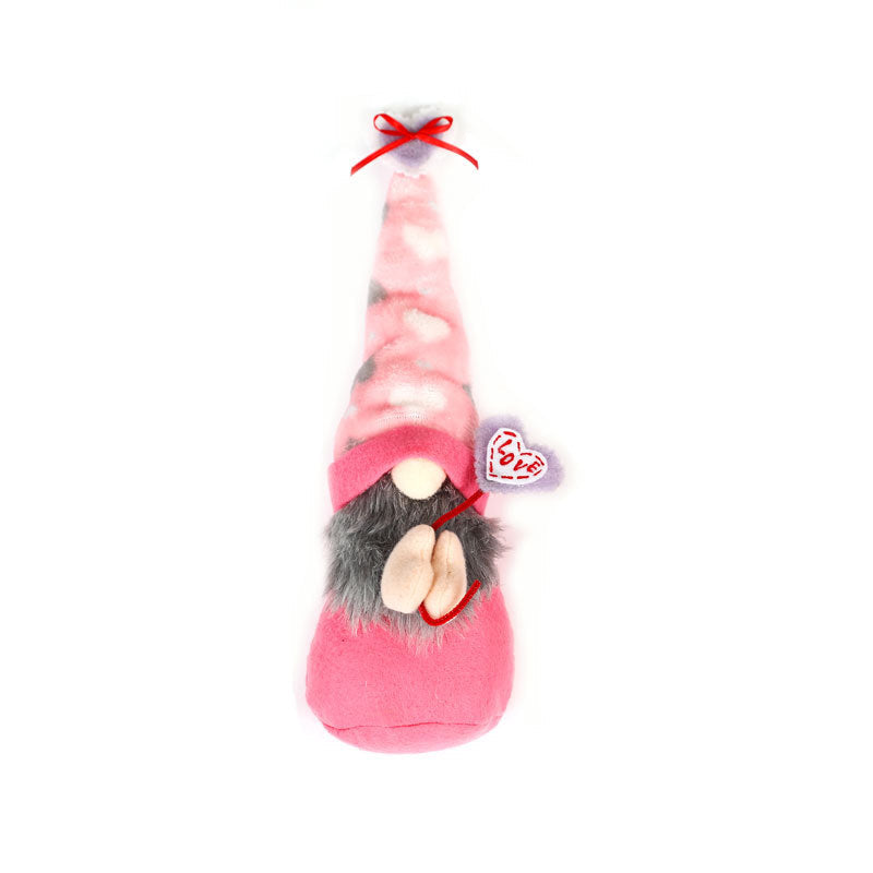 Valentine’s Gnome Decor With Love-Letter Envelope Charm