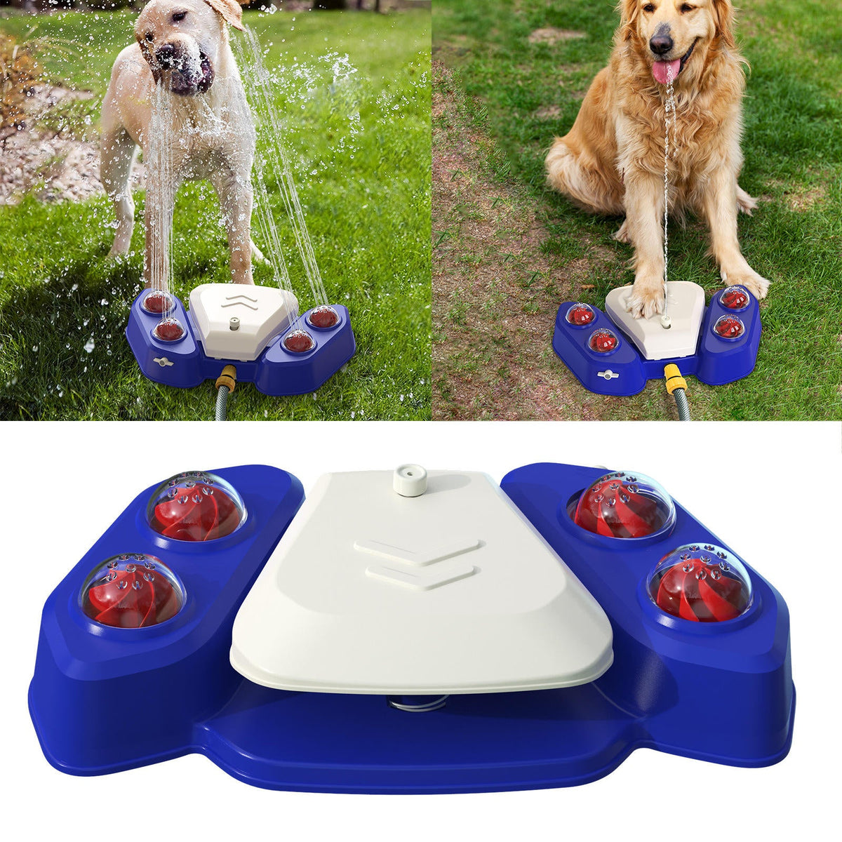 Automatic Dog Sprinkler Toy for Cooling Outdoor Play