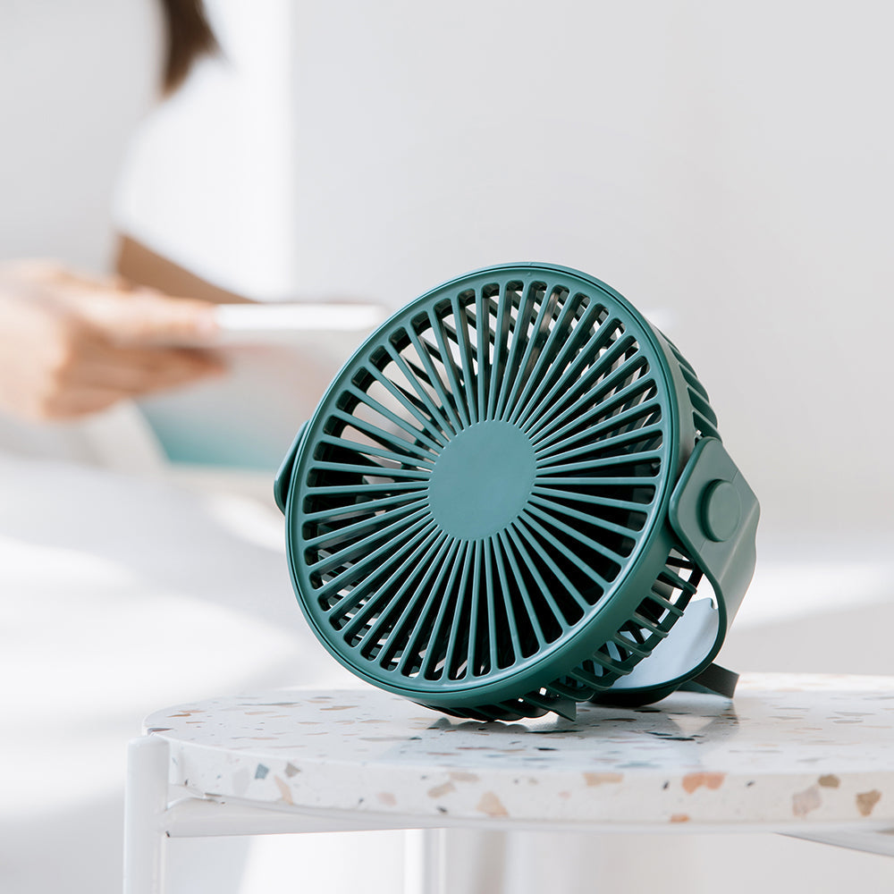 Mini USB Desk Fan for Dorm Rooms and Bedsides
