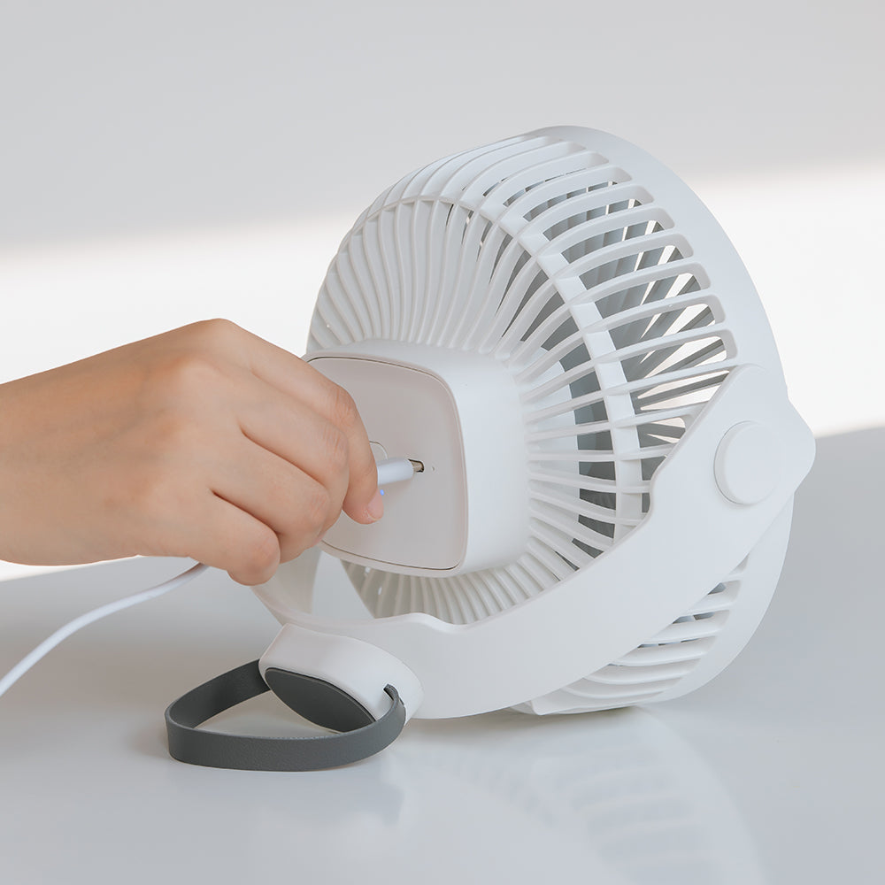 Mini USB Desk Fan for Dorm Rooms and Bedsides