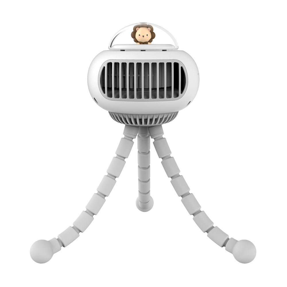 Stroller Fan with Octopus Wrap-On Hands-Free Cooling