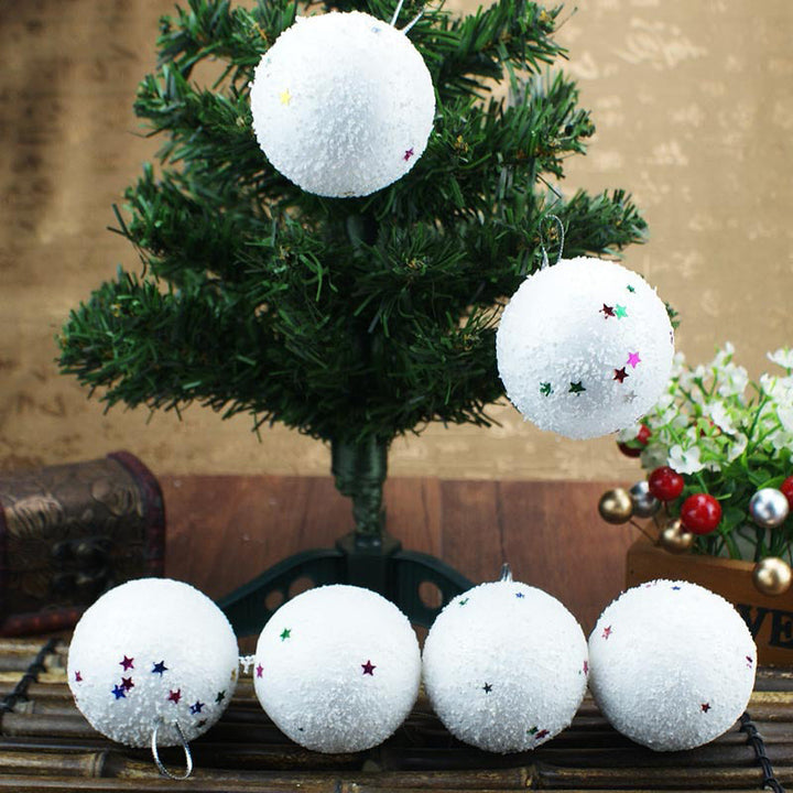 Christmas Snowball Ornaments Set for Instant Snowy Decor