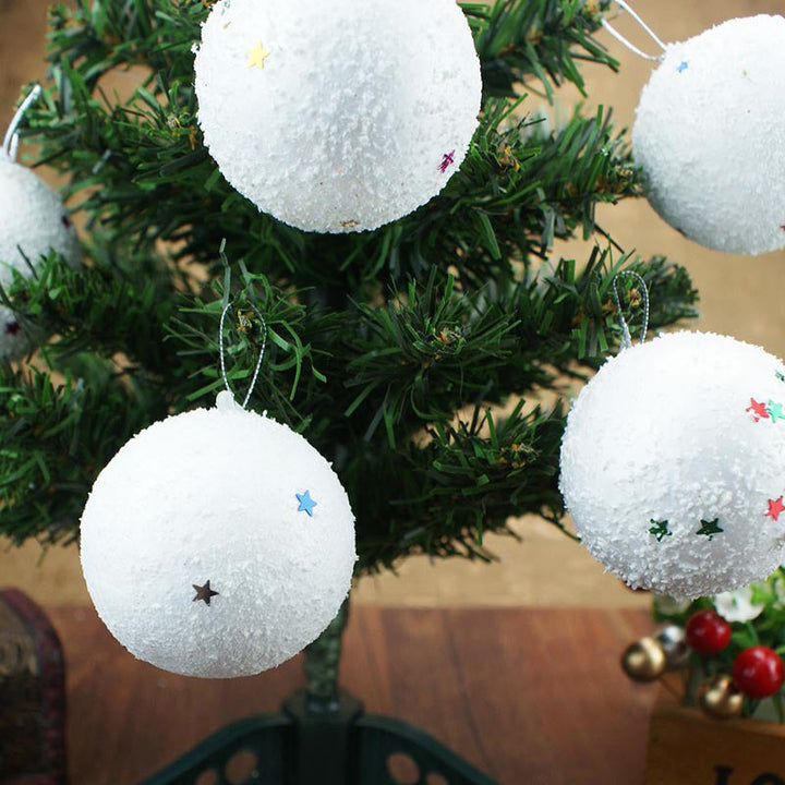 Christmas Snowball Ornaments Set for Instant Snowy Decor