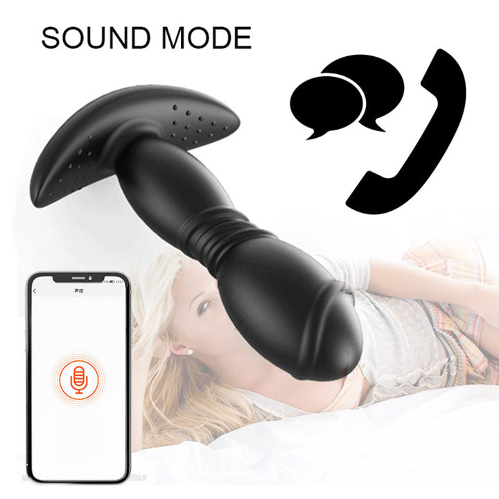 App-Controlled Anal Plug Vibrator for Secure Comfort
