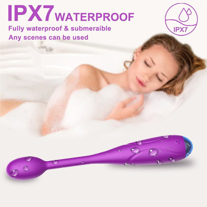 Waterproof Rechargeable Vibrator With 10 Vibration Modes