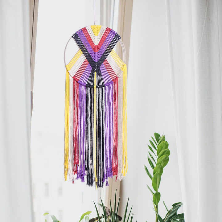 Woven Tapestry Wall Decor for Colorful Bohemian Style