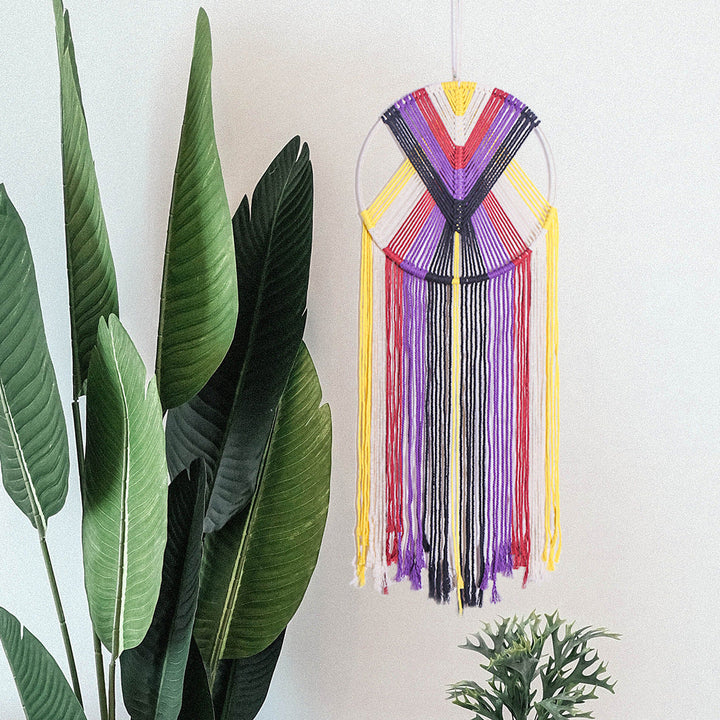 Woven Tapestry Wall Decor for Colorful Bohemian Style