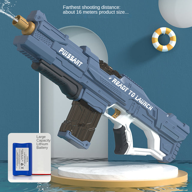 Electric Water Gun Toy With 16m Long-Range Water Stream