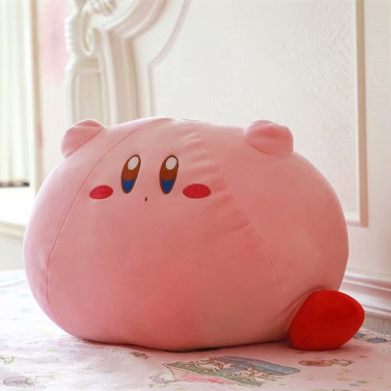 Large Kirby-Inspired Plush Toy for Cozy Room Decor