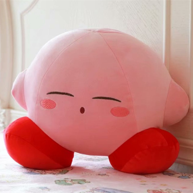 Large Kirby-Inspired Plush Toy for Cozy Room Decor