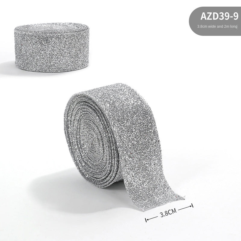Wire-Edge Christmas Ribbon for Full Holiday Decor Bows