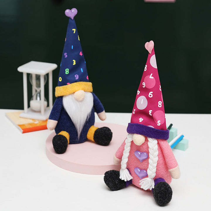 School Gnome Doll Pair for Teacher & Graduation Gifts