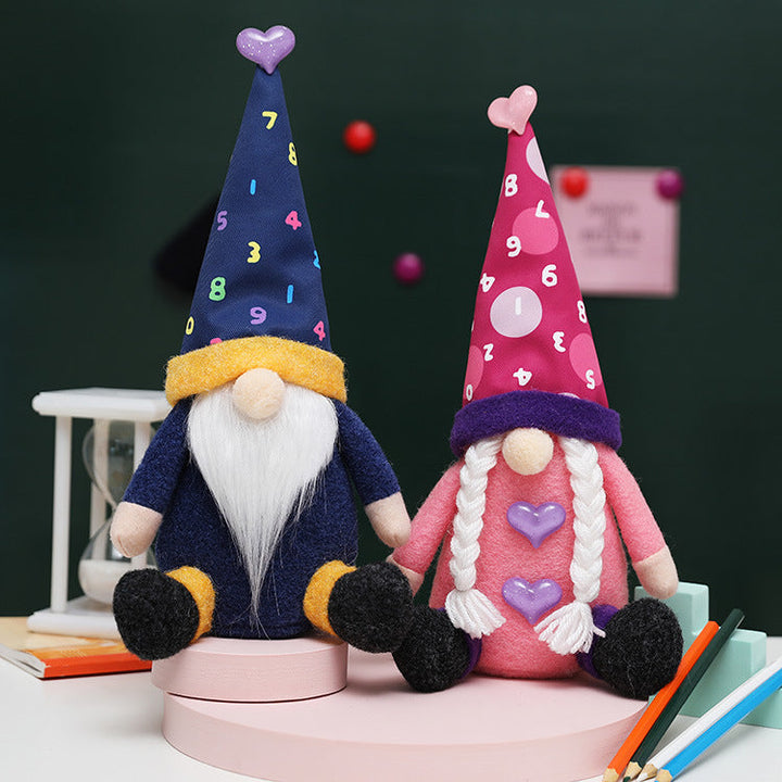 School Gnome Doll Pair for Teacher & Graduation Gifts