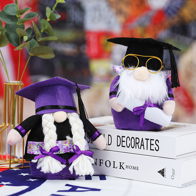 Graduation Plush Decorations Set for Festive Displays