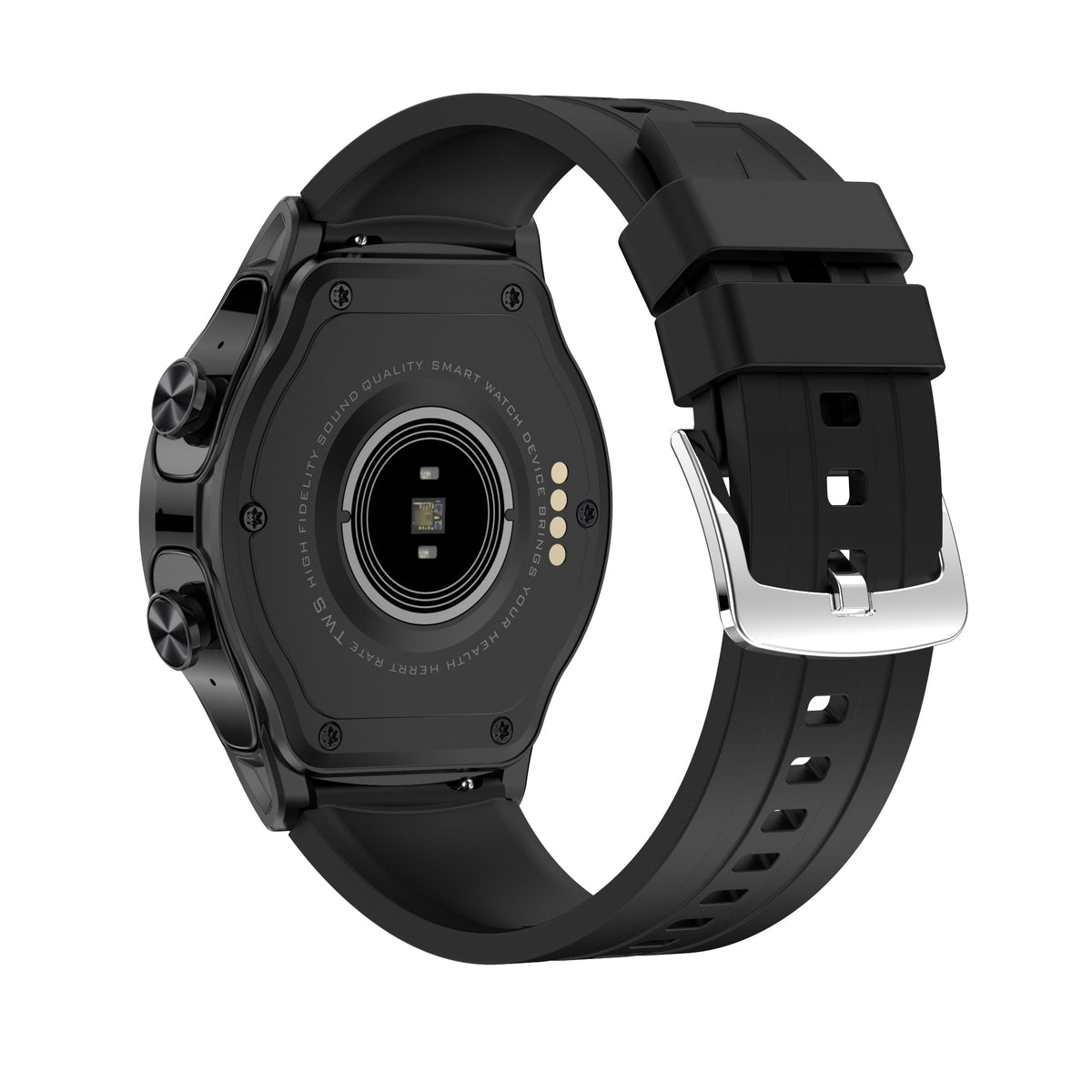 Smart Watch with Detachable TWS Earbuds for Fitness