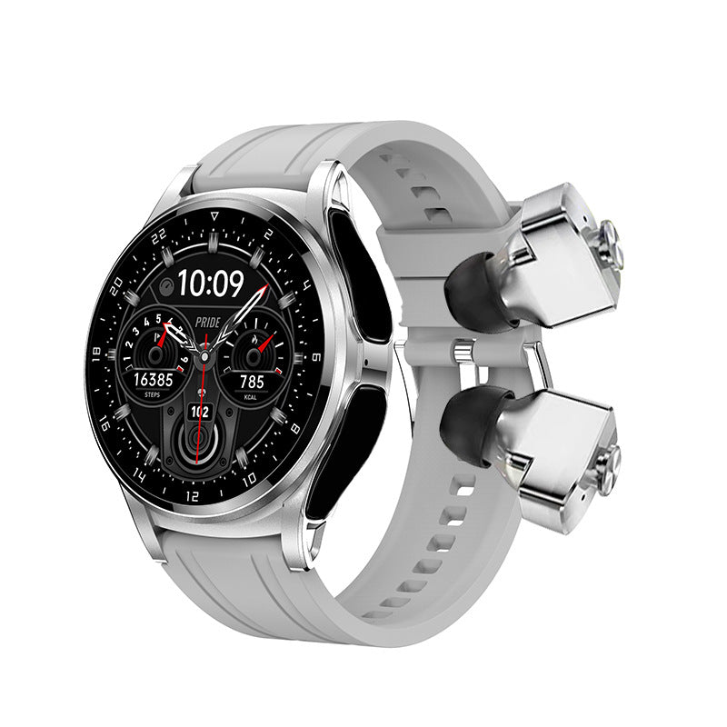 Smart Watch with Detachable TWS Earbuds for Fitness