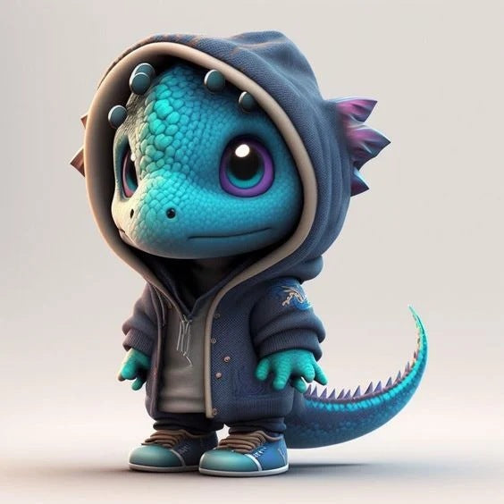 Halloween Dinosaur Elf Figurine for Whimsical Displays