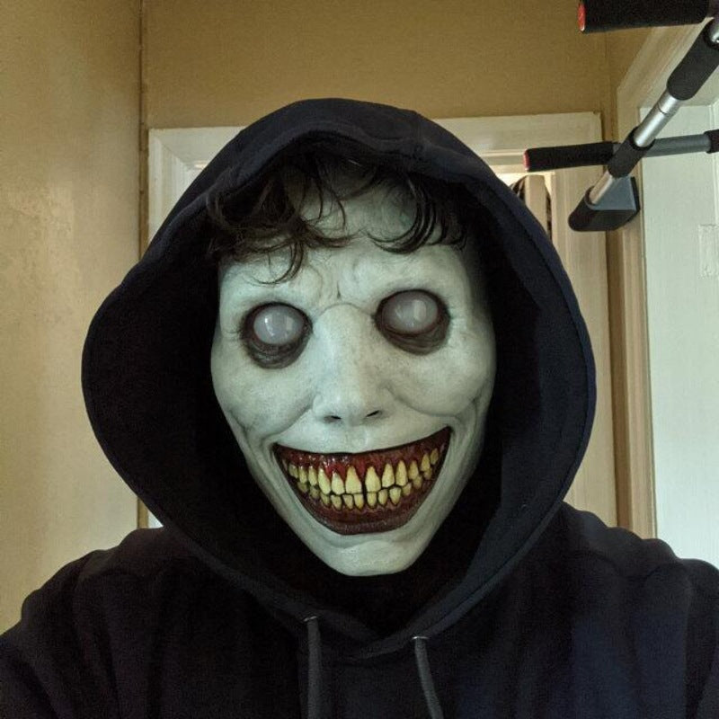 Horror Halloween Mask – Exorcist Smile Latex Face