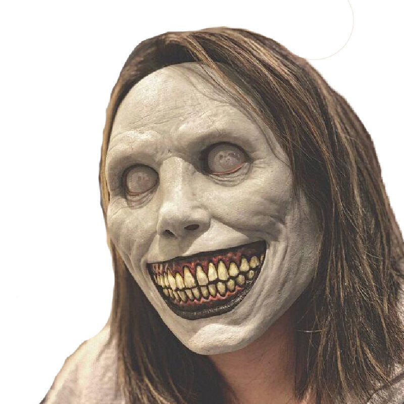 Horror Halloween Mask – Exorcist Smile Latex Face