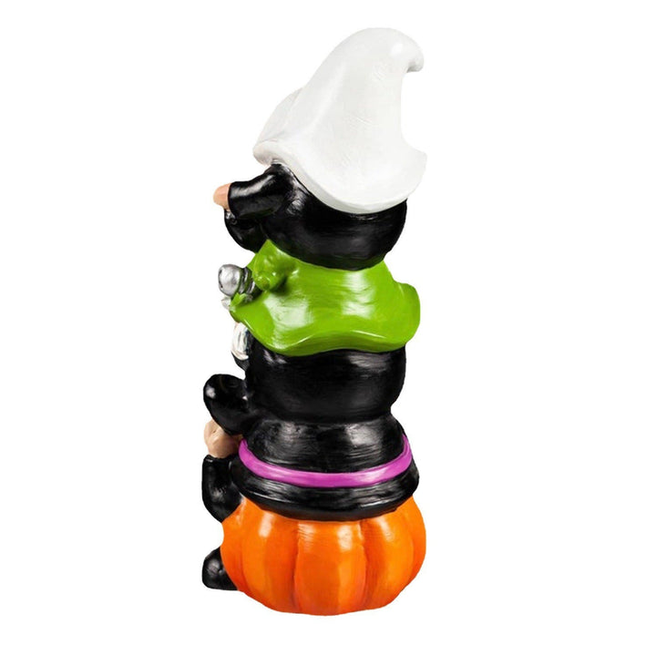 Halloween Stacked Statue – Whimsical Resin Garden Decor