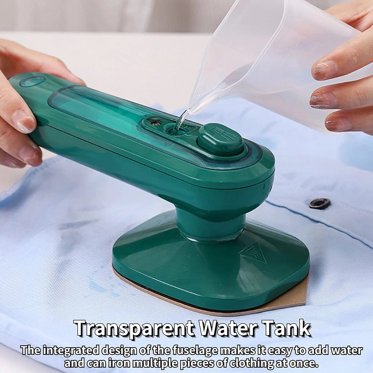 Handheld Steam Iron for Travel, Dorm and Quick Touch-Ups