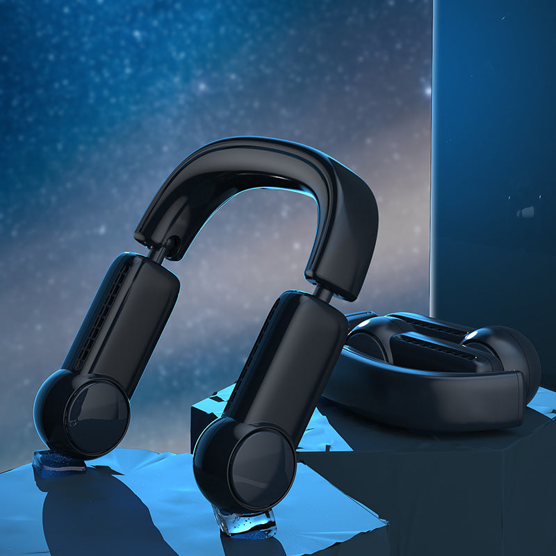 Hands-Free Wearable Neck Fan for Hot Days and Commutes