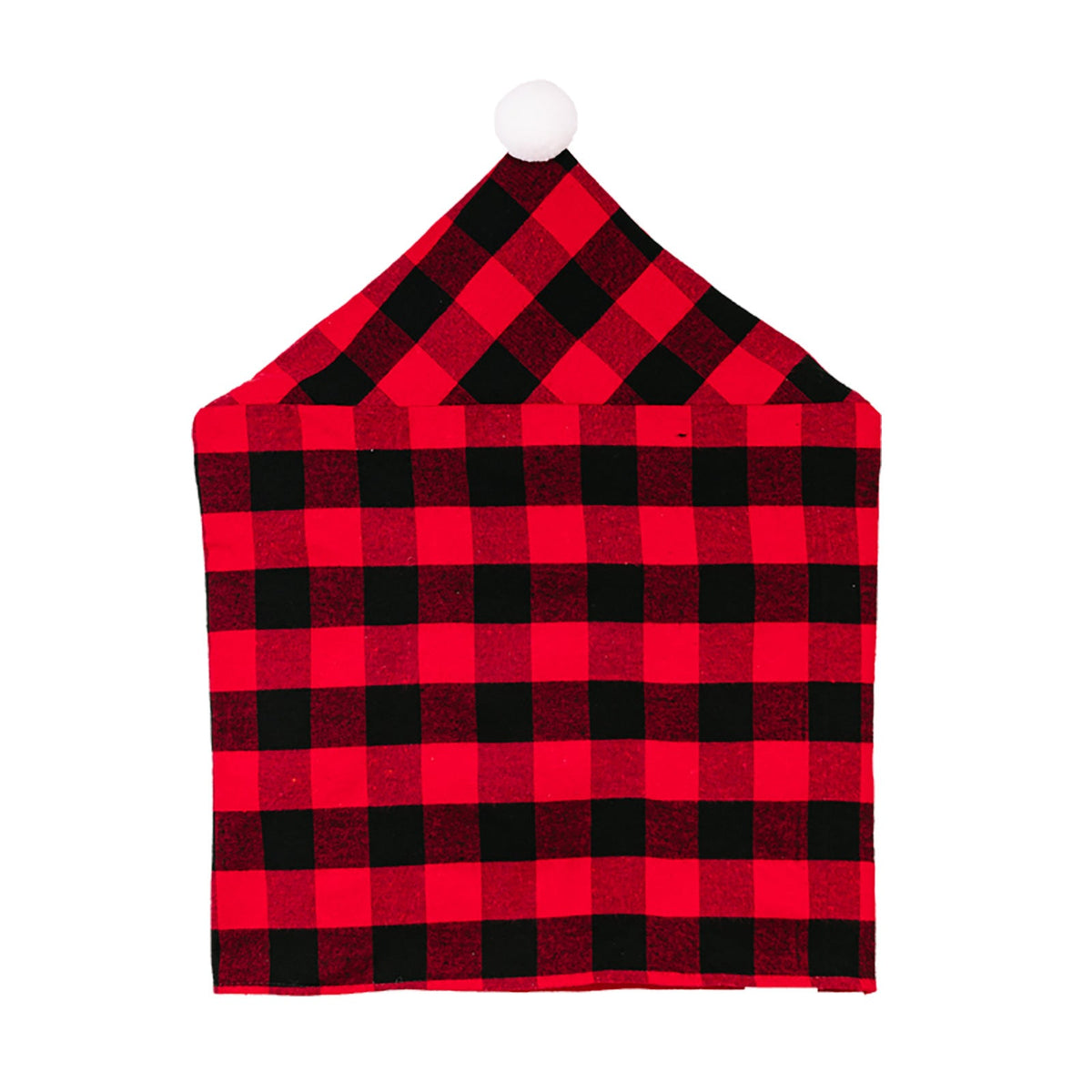 Christmas Chair Covers With Cozy Buffalo Plaid Decor