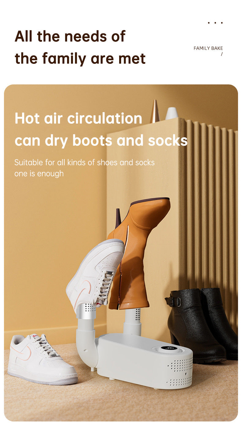 Shoe Dryer: Telescopic, Foldable, Even Hot-Air Drying