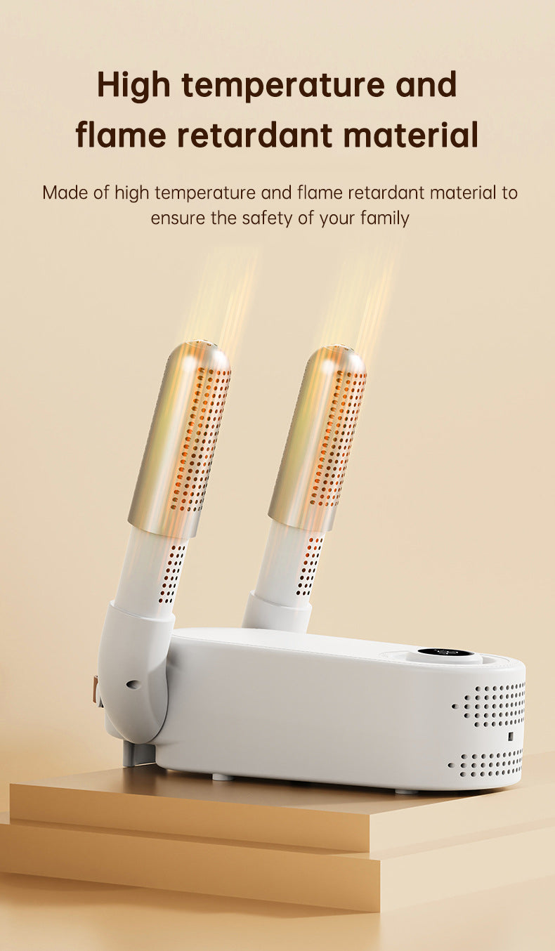 Shoe Dryer: Telescopic, Foldable, Even Hot-Air Drying