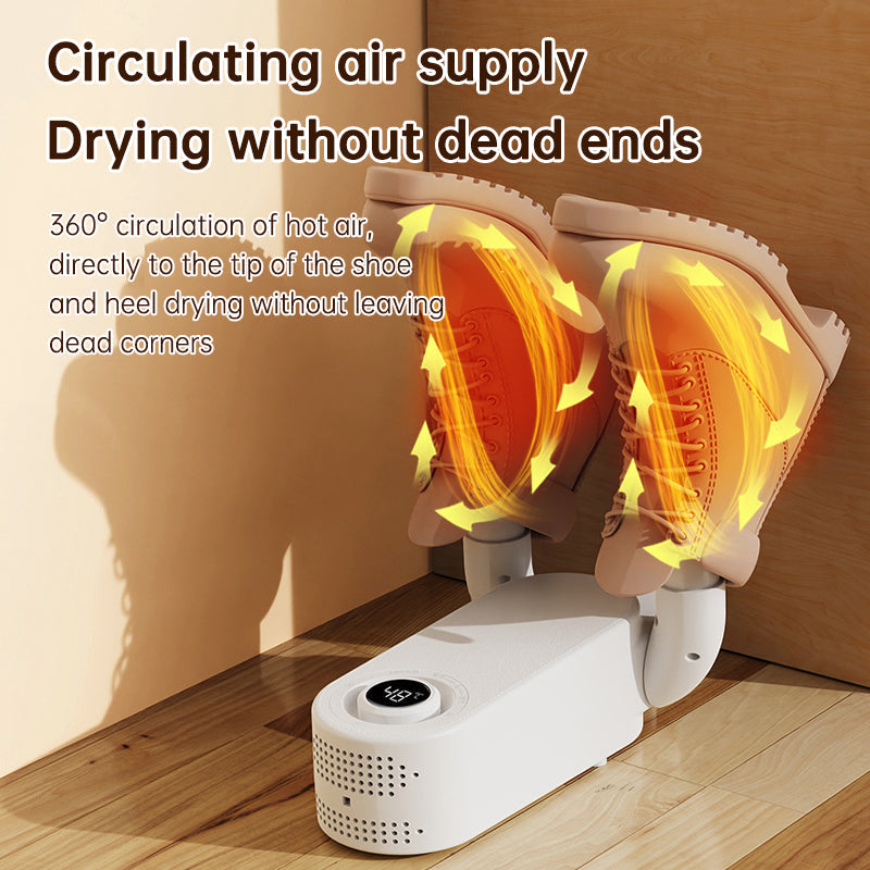 Shoe Dryer: Telescopic, Foldable, Even Hot-Air Drying