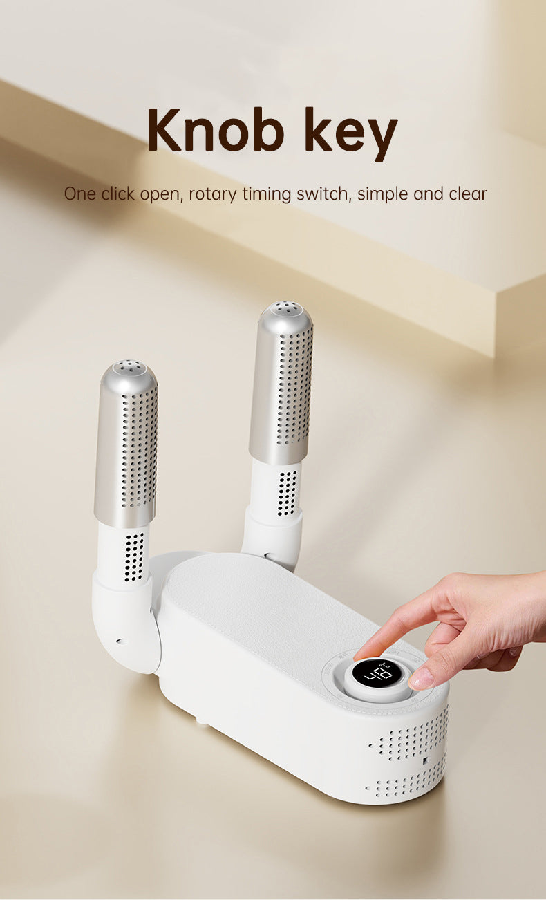 Shoe Dryer: Telescopic, Foldable, Even Hot-Air Drying