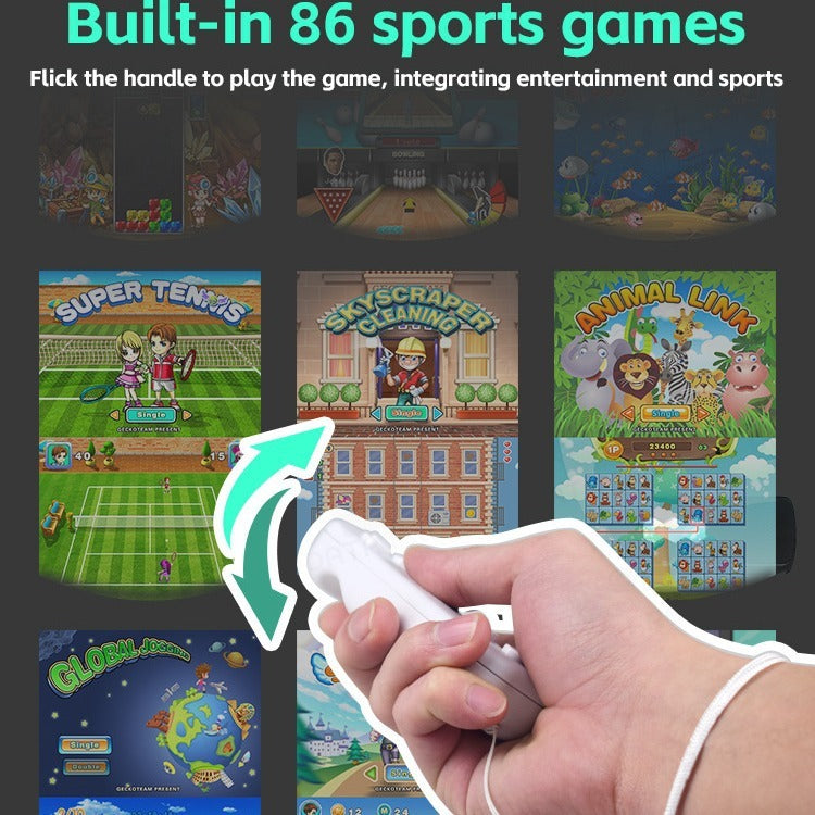Plug-In Retro TV Game Stick: 1000 NES Games & 86 Sports