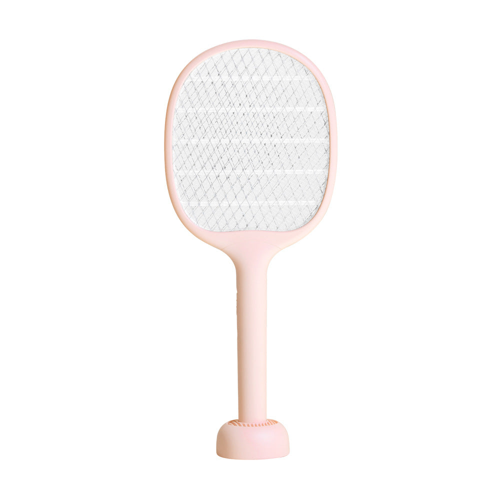 Rechargeable Electric Mosquito Swatter with Purple Light