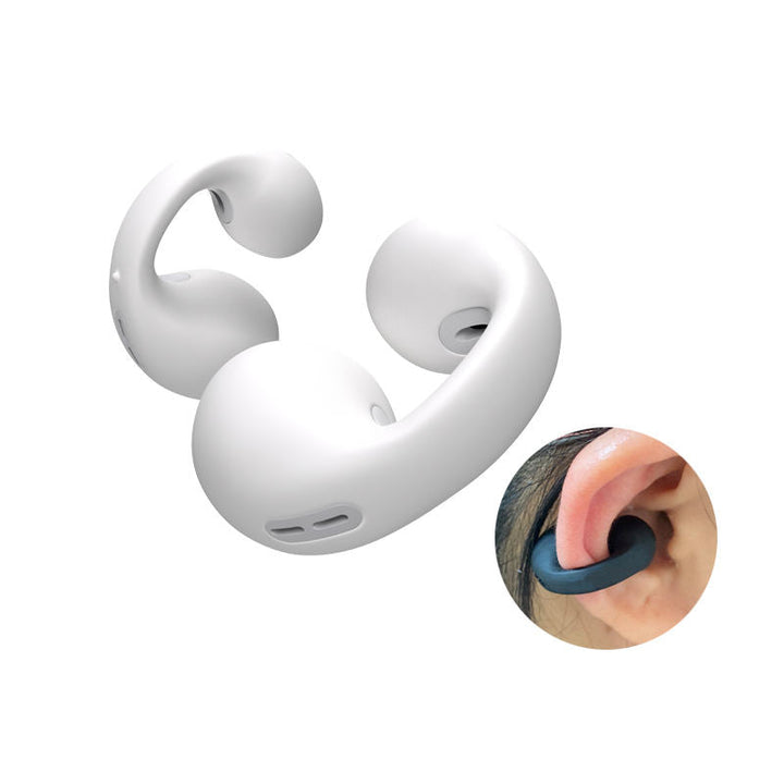 Open-Ear Clip-On Bluetooth 5.3 Sports Earbuds for Running