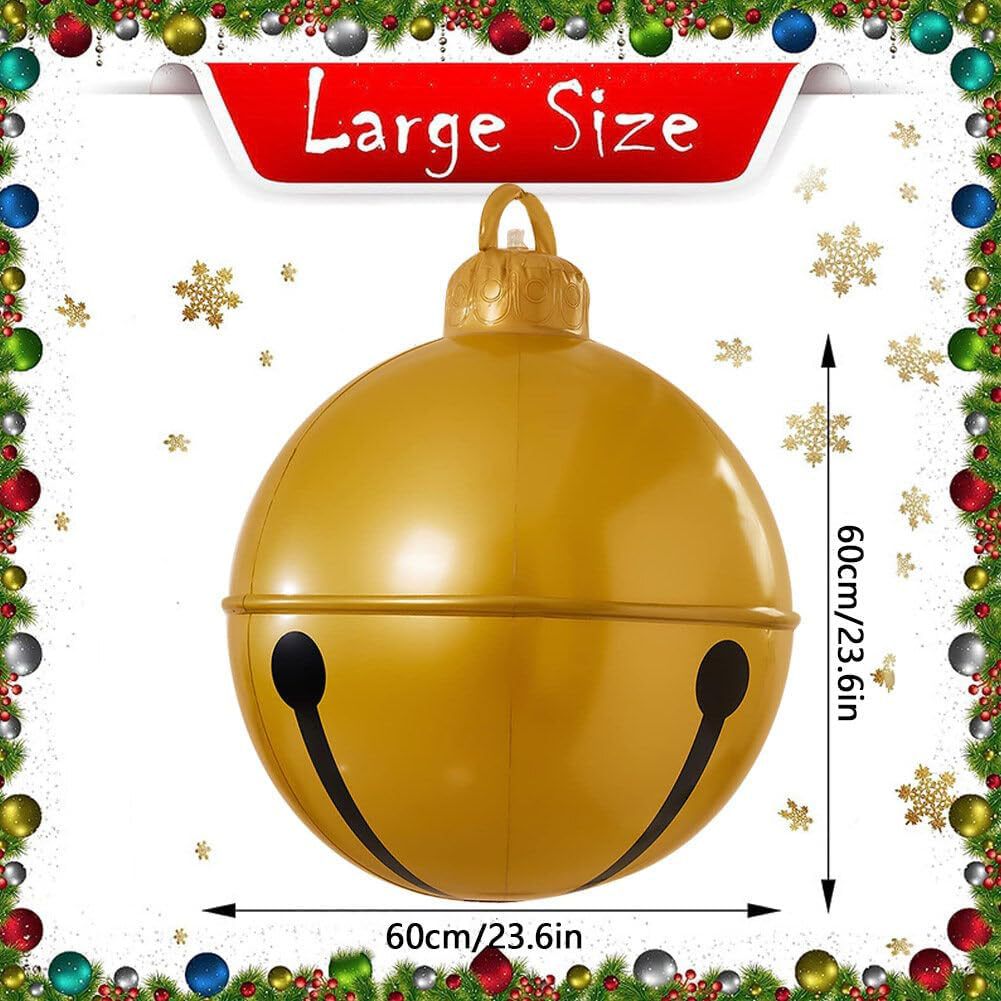 Inflatable Christmas Bells for Festive Outdoor Decor