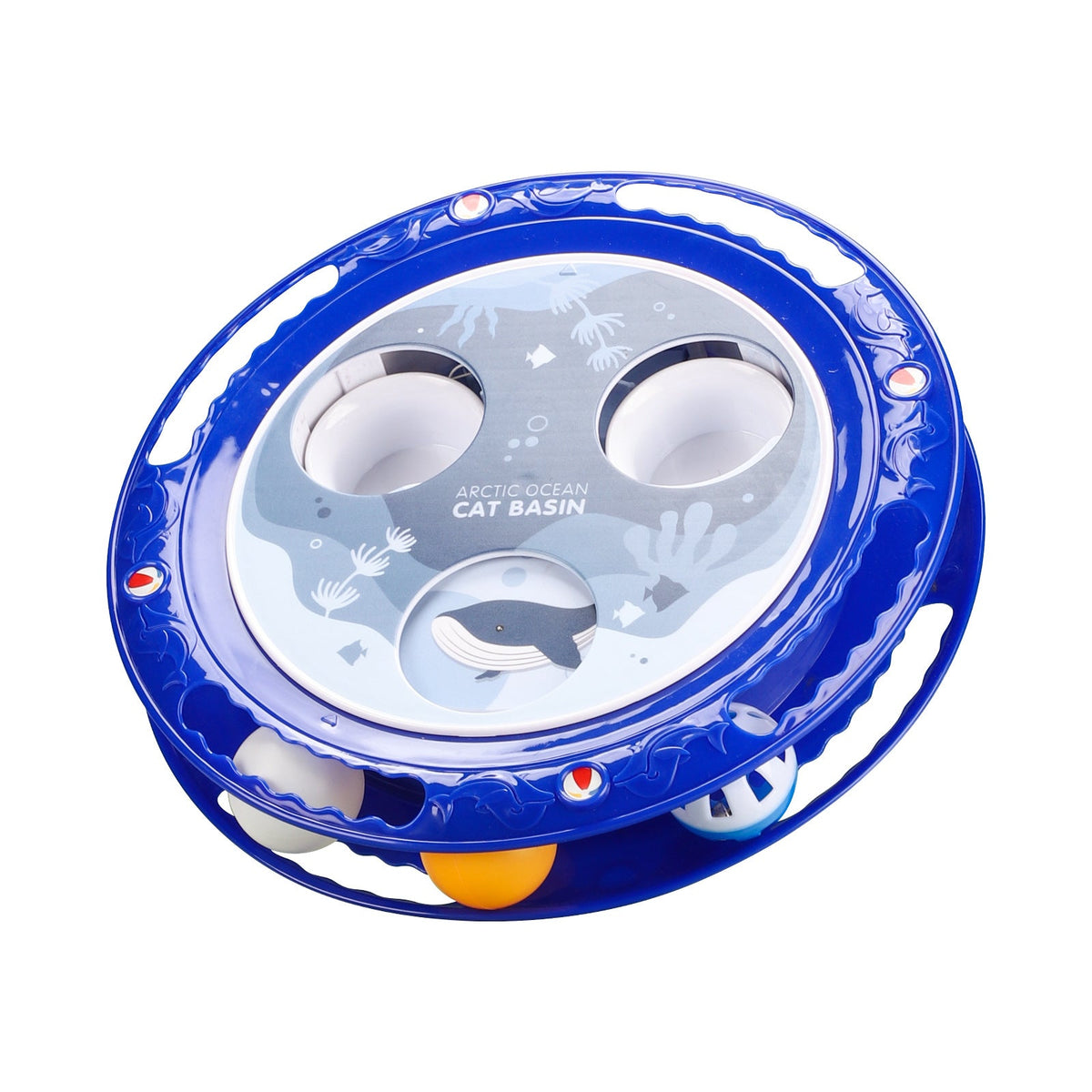 Interactive Cat Ball Toy for Independent Indoor Play