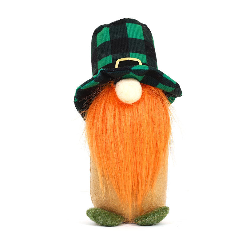 St. Patrick's Day Gnome Ornaments Pair for Tables