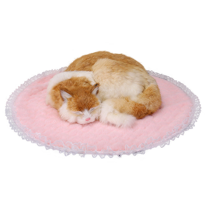Lace Pet Cushion for Cozy Cat and Small Dog Daily Naps