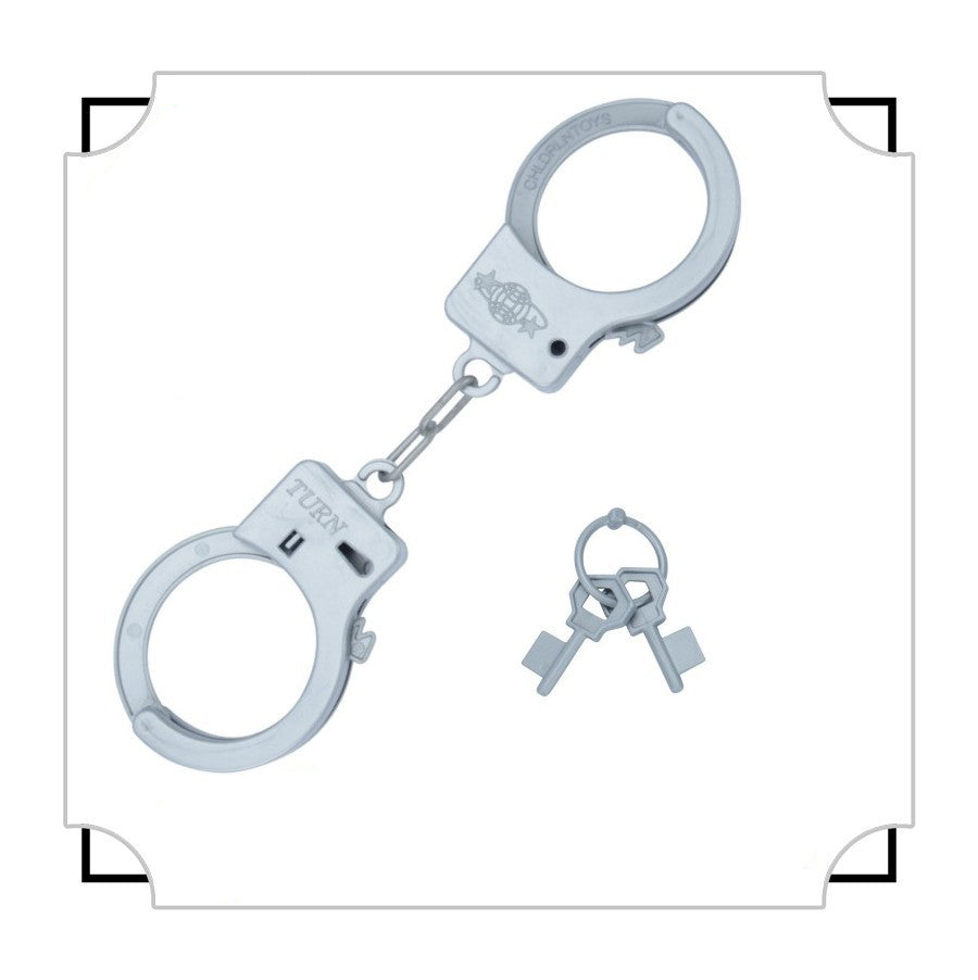 Toy Handcuffs for Costumes, Parties and Pretend Play