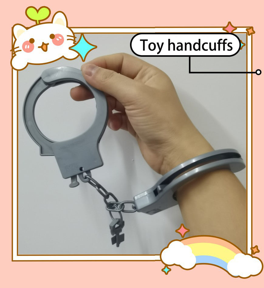 Toy Handcuffs for Costumes, Parties and Pretend Play