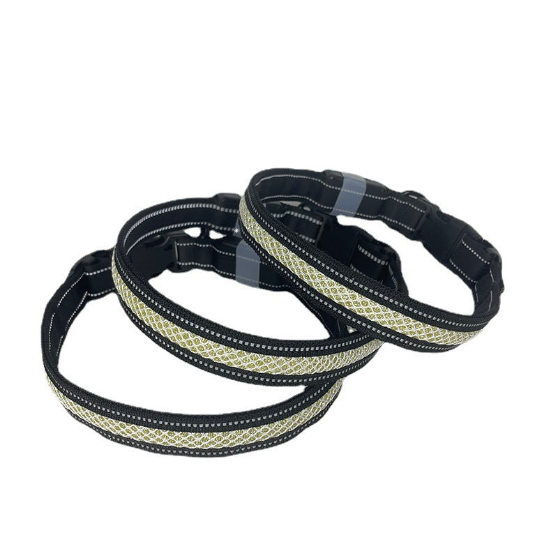 LED Pet Collar with App-Controlled Night Visibility